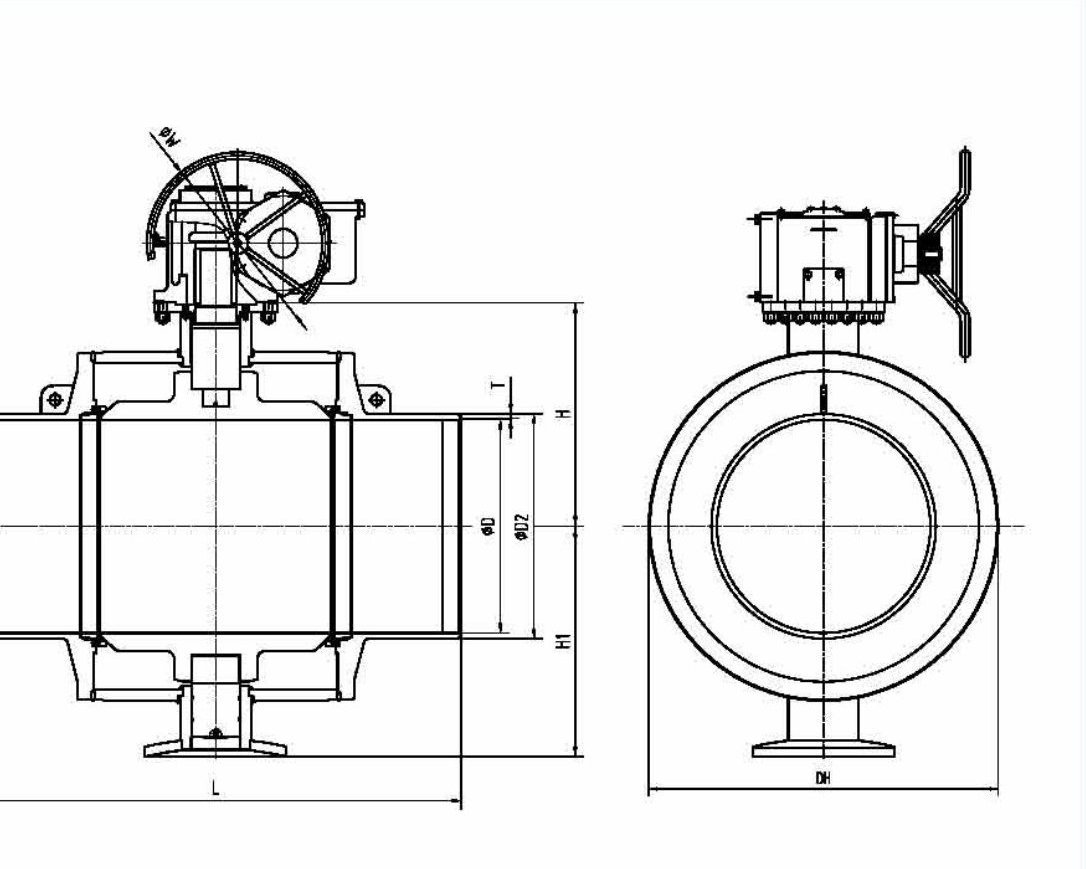 Fully Welded Ball Valve